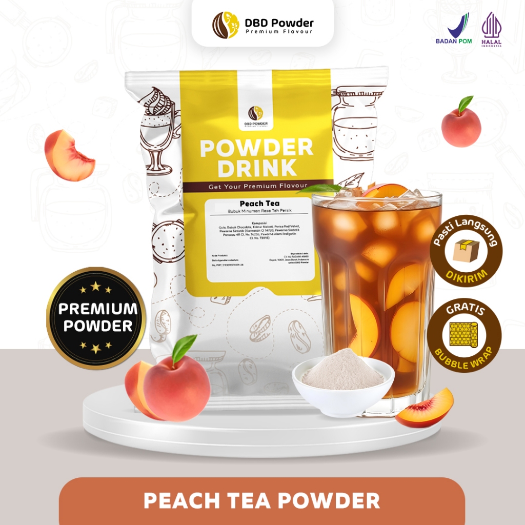 

Bubuk Minuman Teh Peach - Powder Peach Tea