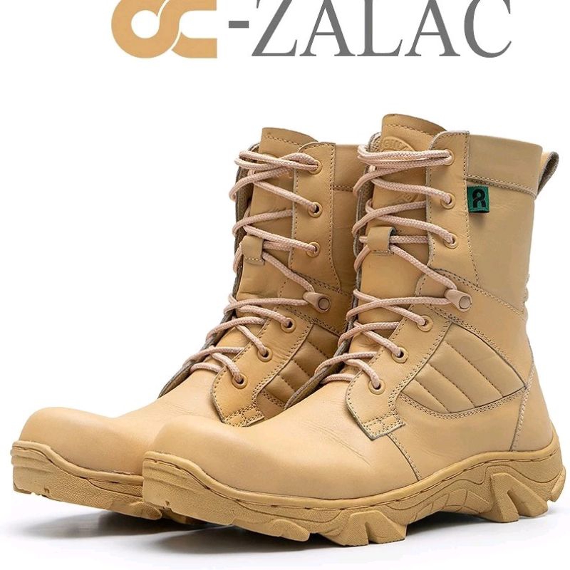 Oc Zalac,Sepatu SAFETY Full kulit Asli Odon Cibaduyut