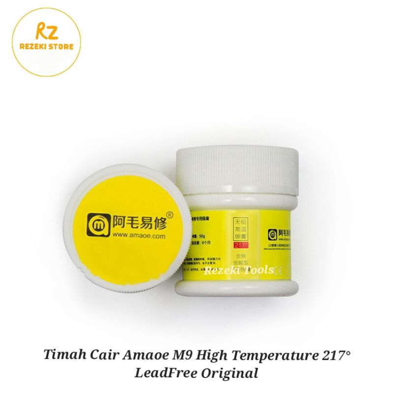 Timah Cair Amaoe M9 High Temperature 217° Leadfree Original
