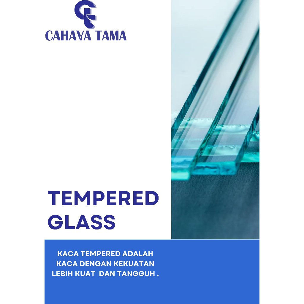 Sekat Kaca Kamar Mandi 10mm Temperd (70x200)