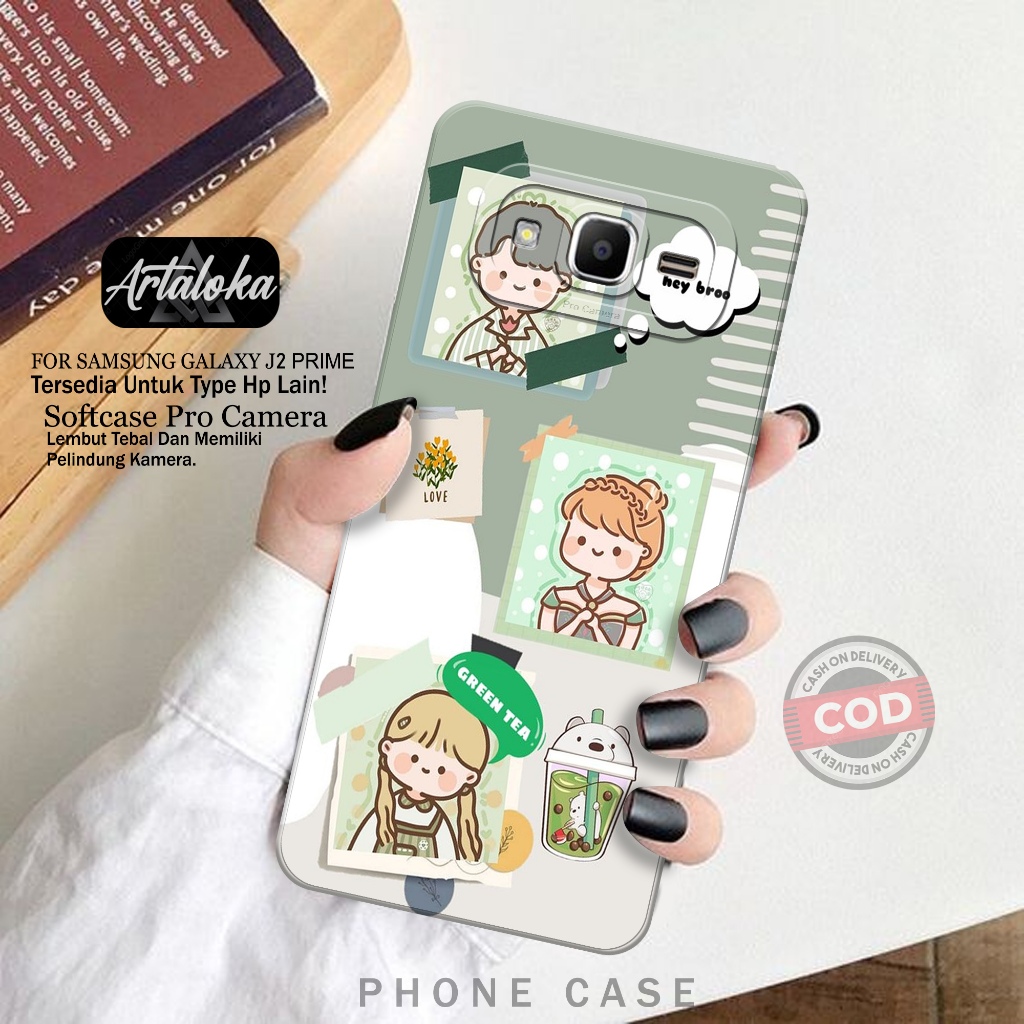 Softcase Hp Samsung Galaxy J2 Prime Fashion Case Kartun Case Samsung Galaxy J2 Prime Silikon TPU Pro
