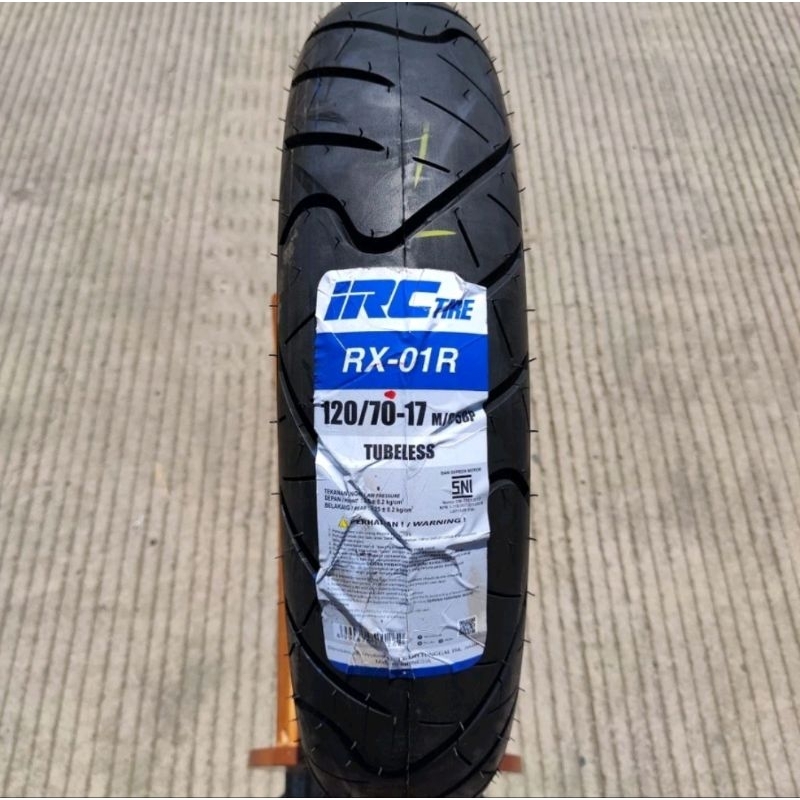 ban luar 120/70-17 rx 01 irc tubeless
