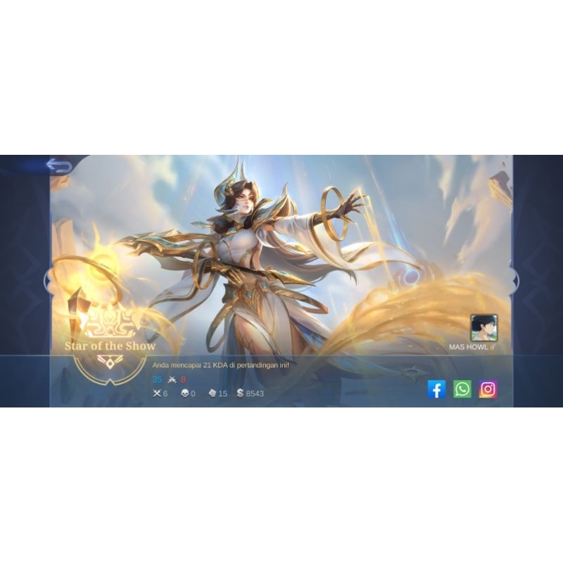 POLAROID MLBB RANK PANCINGAN