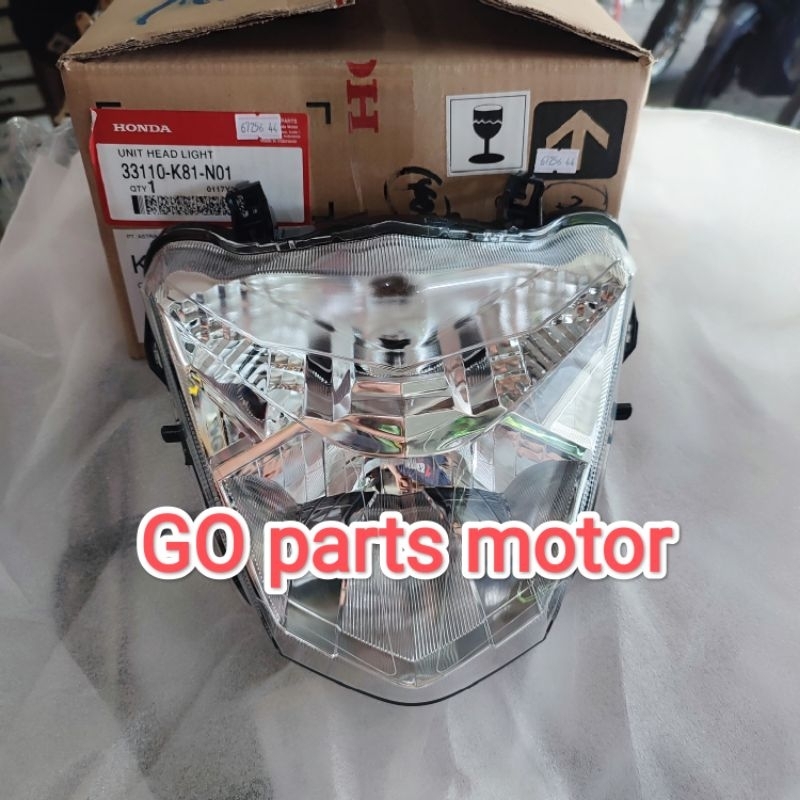 Reflektor Lampu Depan ORI Honda Beat ECO Beat Street ESp 2017-2019 33110-K81-N01