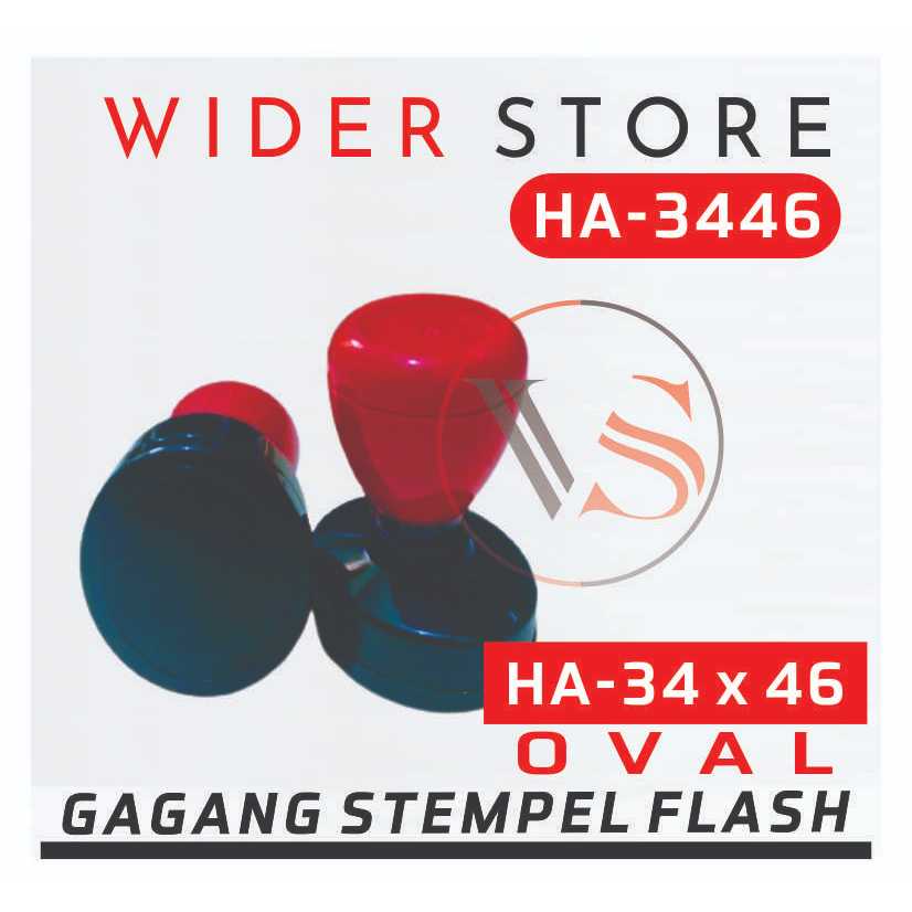 

gagang stempel flash oval 45