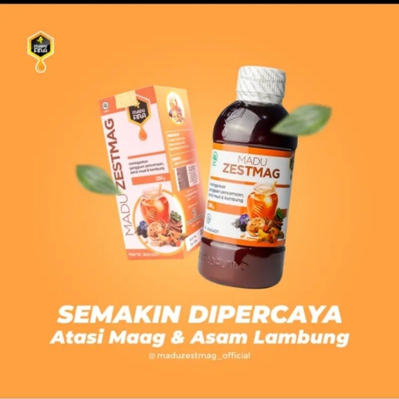 

Madu Zestmag 280gr - Membantu Atasi Maag dan Asam Lambung