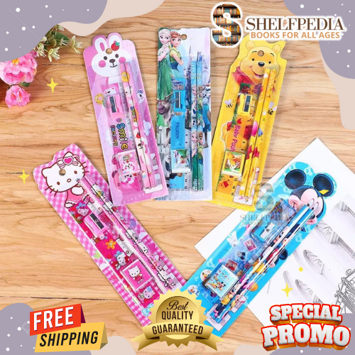 

SHELFPEDIA - SET ALAT TULIS 5 IN 1