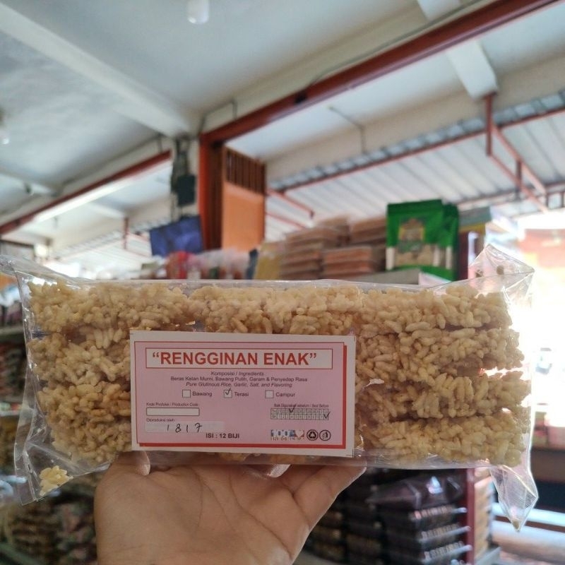 

Rengginang Enak (Bawang, Terasi, Campur)