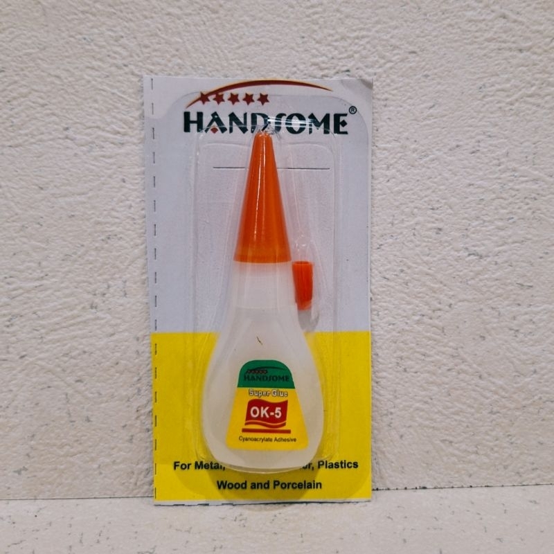 

Lem Super glue HANDSOME BOTOL/SATUAN