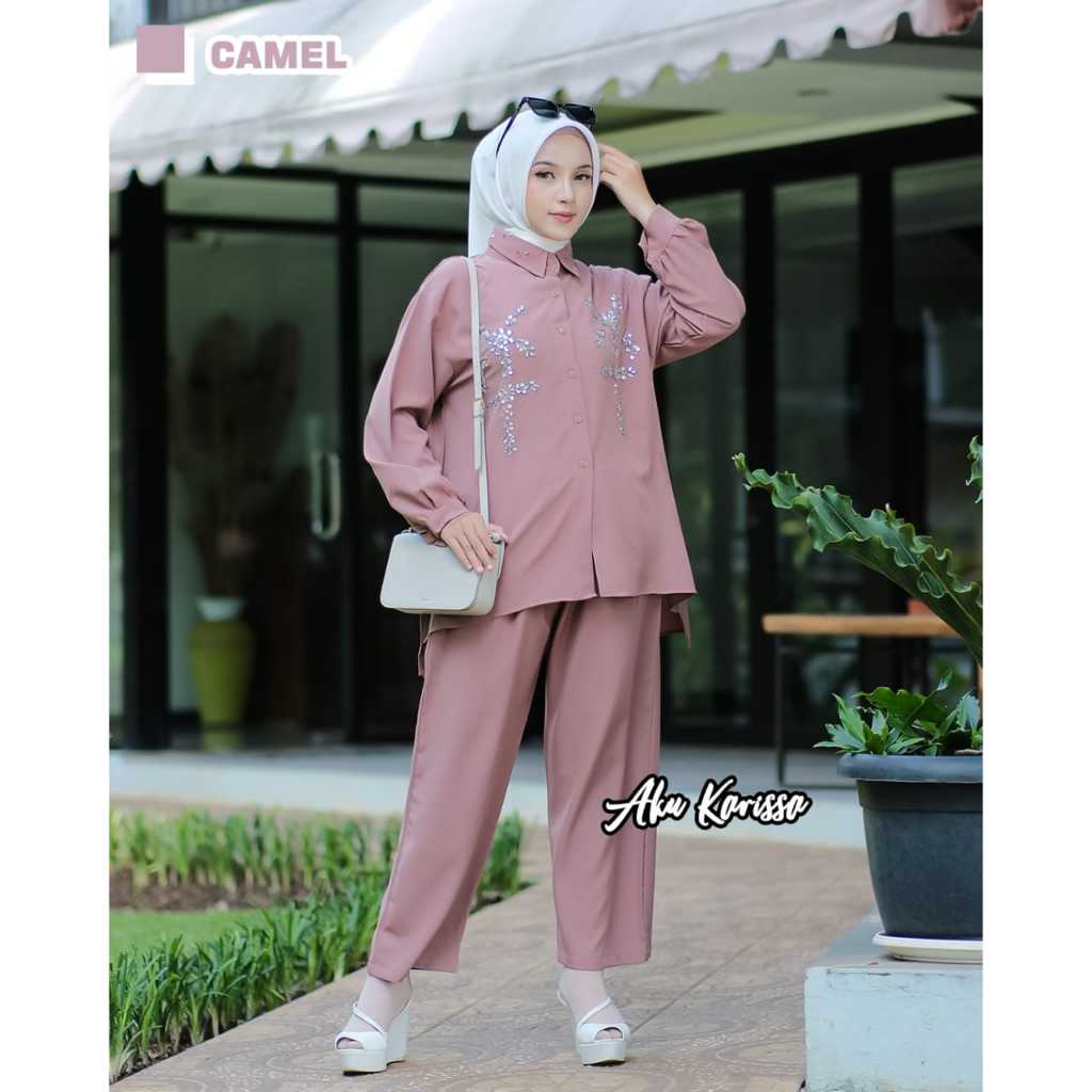 ANDARA DRESS GAMIS+OUTER PISAH/ORIGINAL ZAHIN/ANDARA OUTER MOTIF KOTAK/SERUNI SET OUTER TERBARU ZAHI