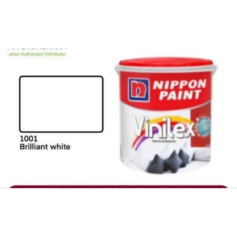 vinilex 5kg 5 kg 1001 brilliant white putih vinilex