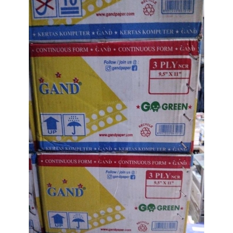 

kertas continuous form 9.5 x 11 NCR 3ply full 1 dus