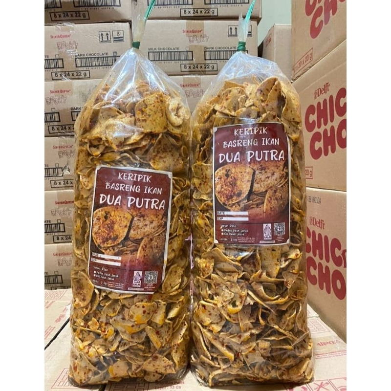 

Keripik Basreng DUA PUTRA 200gr - 2kg