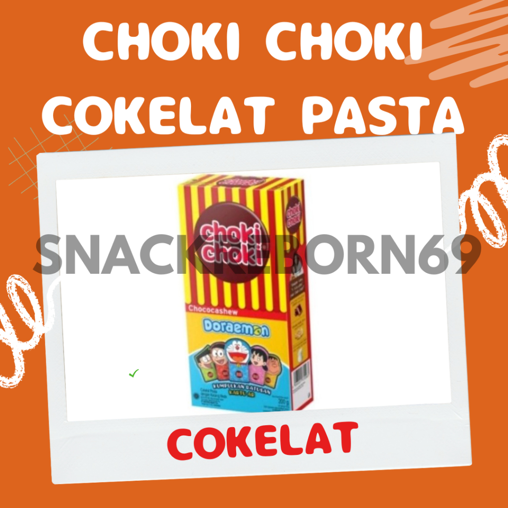 

Choki Choki Cokelat Pasta Box 11 gram Isi 20 Pcs