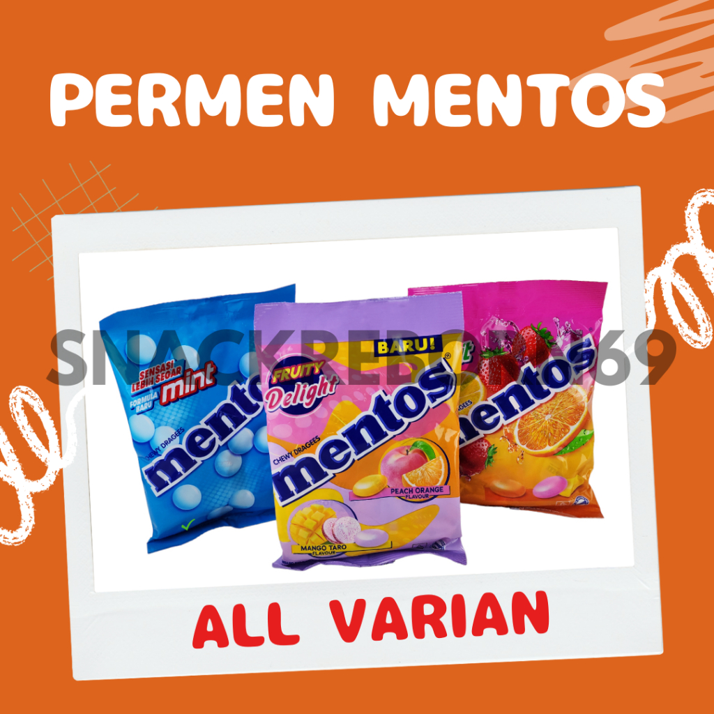 

Mentos Permen All Varian Isi 50 Pcs