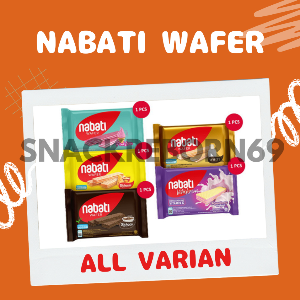 

Richeese Wafer Nabati All Varian 39 gram