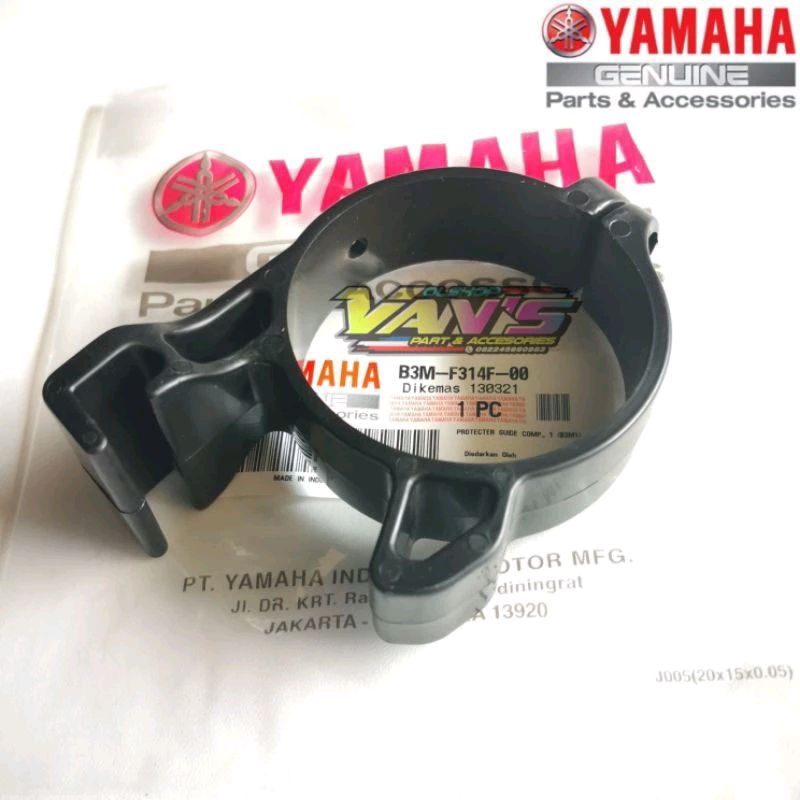 Bracket Bawah Cover Shock Depan WR155 Original Yamaha Genuine Parts