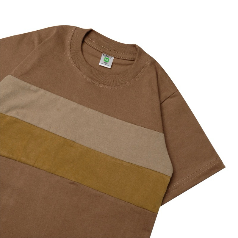 KIDSMATE Kaos Anak Oversize Caramel Layer