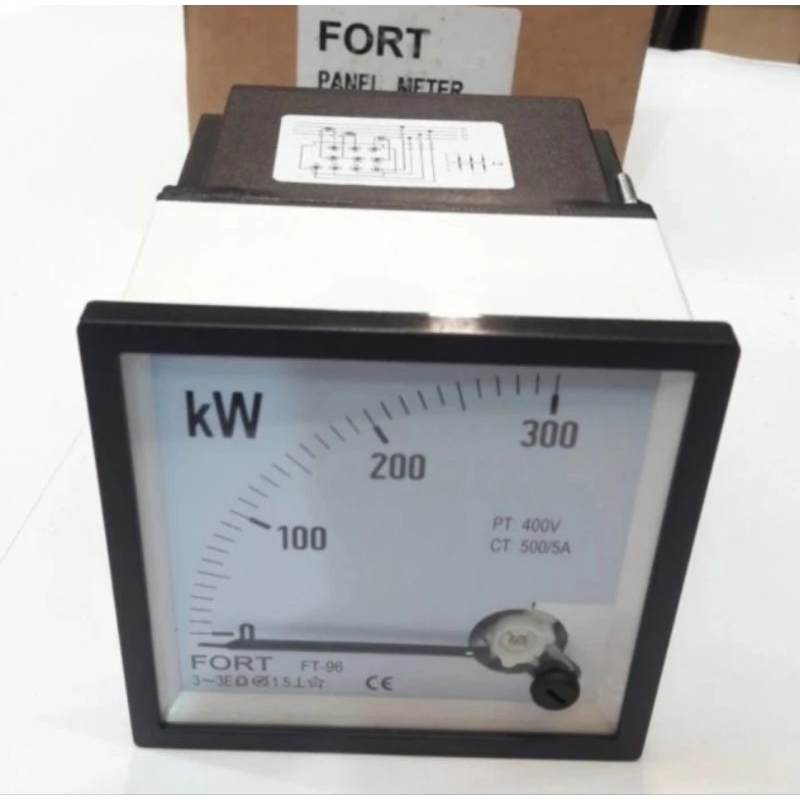 KW Meter Fort / Kilowatt Meter FT-96KW ukuran 96x96