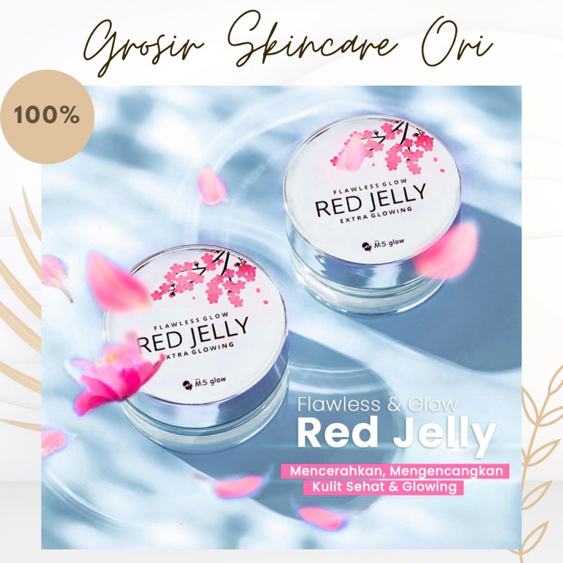 Red Jelly Kemasan Terbaru Ms Glow Original