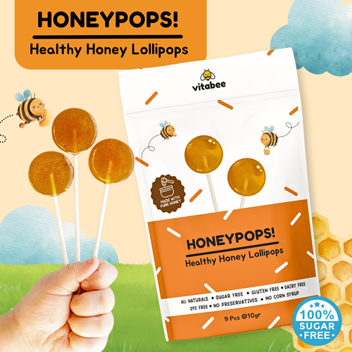 

HONEYPOPS! - Pure Honey Lollipops