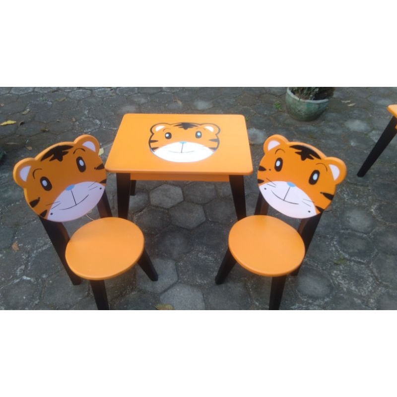 set meja belajar anak tk