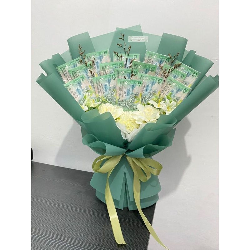 buket uang 10 15 20 25 lembar (kosongan)