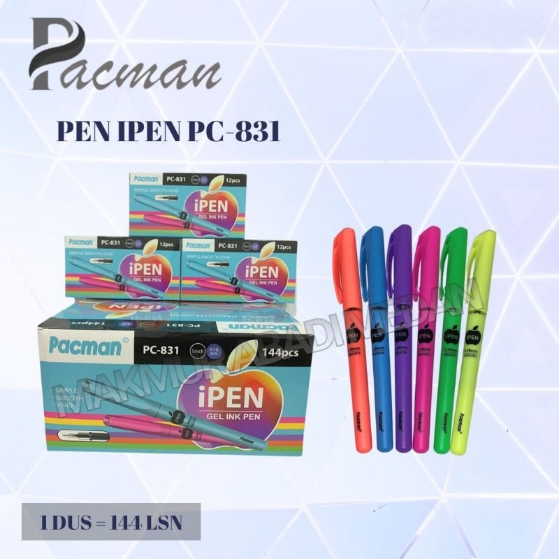 

Pulpen Gel IPEN PC-831 0.38 mm / Pena Gel Hitam iPEN / Ballpoint Gel / Bolpen Gel / Gel Ink Pen