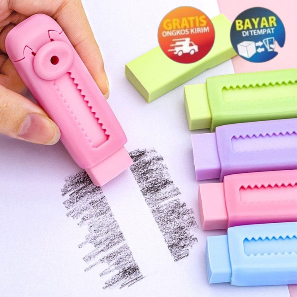 

SANDBOX - KP154 PENGHAPUS MEKANIK ERASER PUSH ERASER LUCU PENGHAPUS SEKOLAH PENGHAPUS ANAK REFILL PENGHAPUS SET ALAT TULIS SEKOLAH