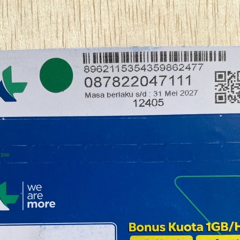 perdana XL cantik triple 111