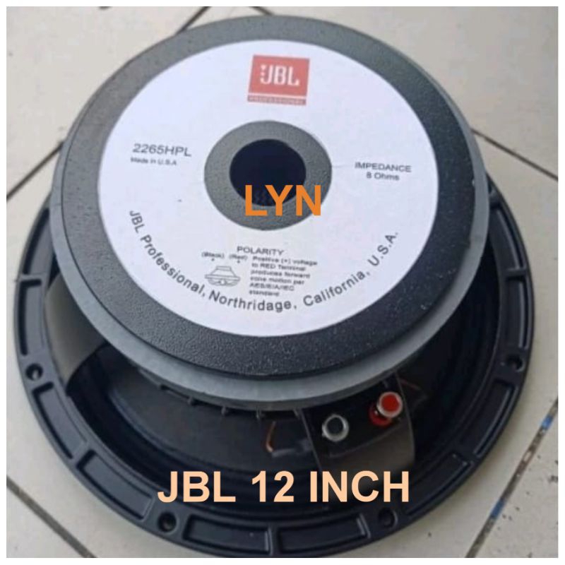 SPEAKER JBL 12 INCH 12/2265HPL VC 3 INCH 800 WATT