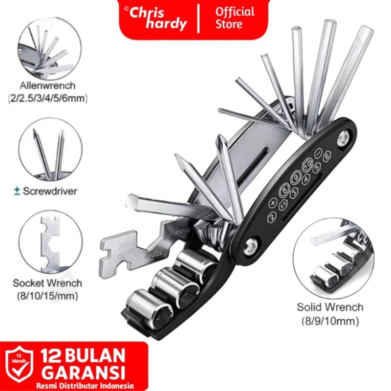 TOOL KIT PORTABLE OBENG SET MINI KUNCI L KUNCI SHOCK KUNCI PAS