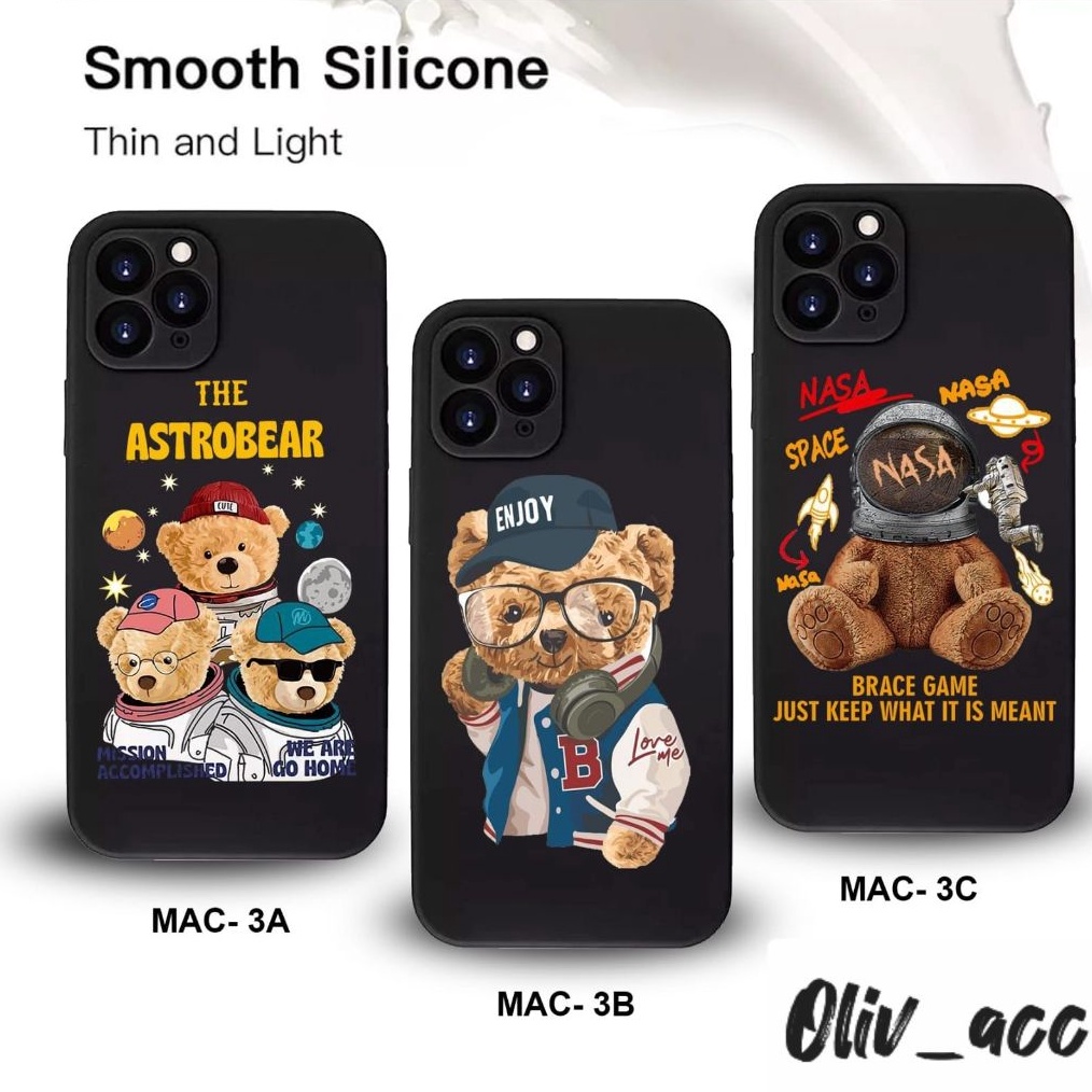 GROSIR case gambar for infinix zero 3 4g zero 3 5g infinix gt 1 pro macaron black case premium bear