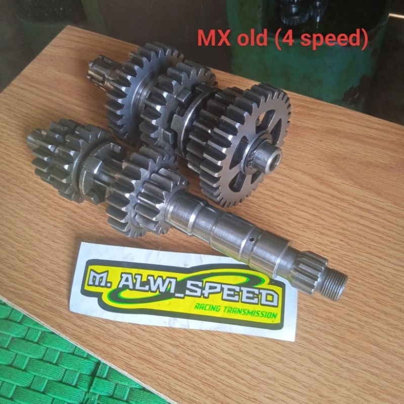 Rasio racing Jupiter MX OLD 4 speed set custom, drag, FFA, kompetisi, harian touring