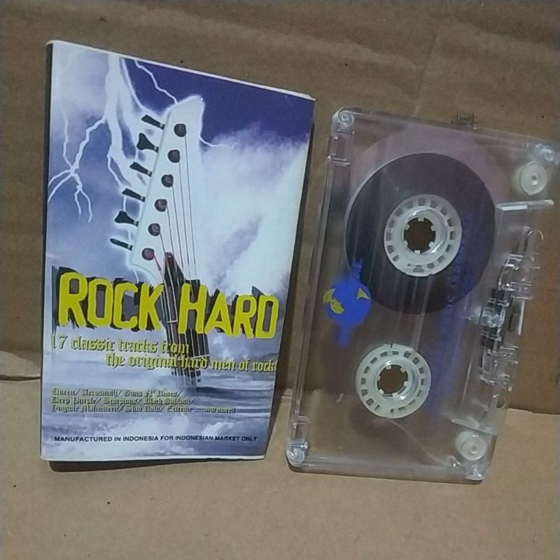 Kaset pita Rock Hard (Queen, Gnr, UFO, Free, Deep Purple etc)