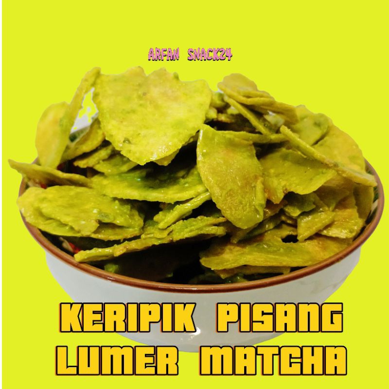 

KERIPIK PISANG MATCHA MANIS CAMILAN MANIS NAGIH LUMER DI LUAR KRIUK DI DALAM 185 gram