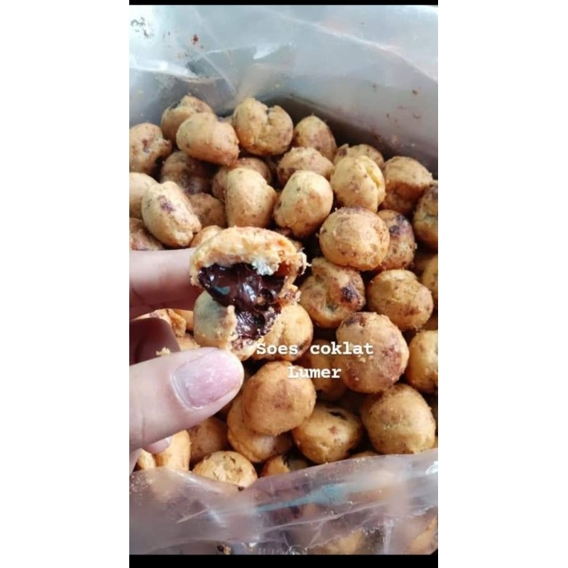 

Kue Sus Coklat/ Kue Kering/ Sus Kering Coklat/ Coklat Cemilan 1kg