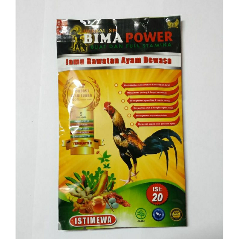 Bima Power SN JAMU Ayam Laga Super