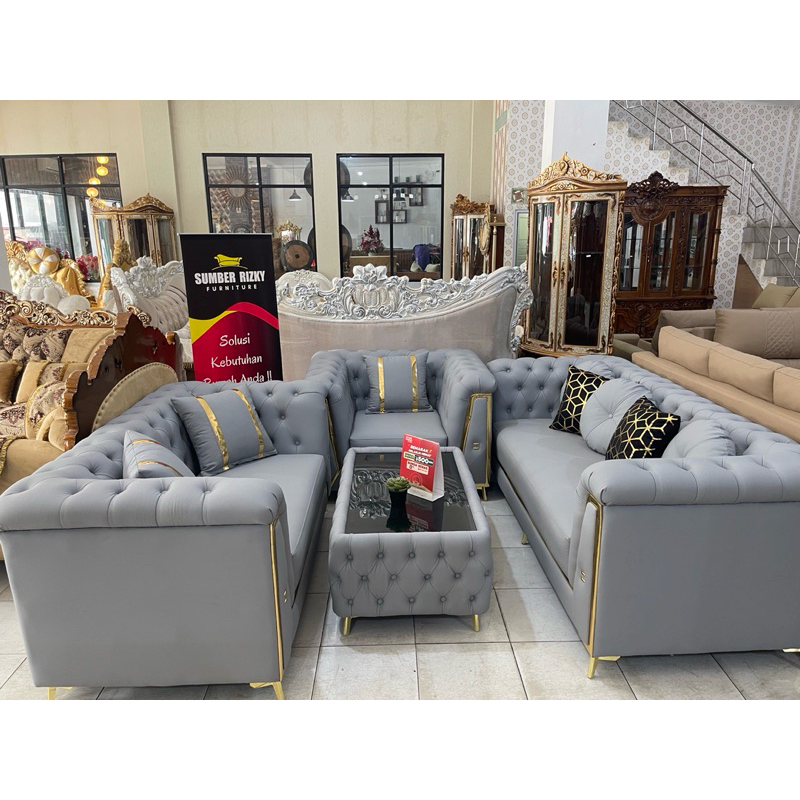 SOFA CASTERFILD 321 - Sofa Ruang Tamu Minimalis