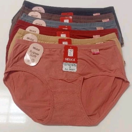 Celana dalam selica supersoft cd selica cd wanita murah bagus berkualitas melar M L XL XXL wanita re