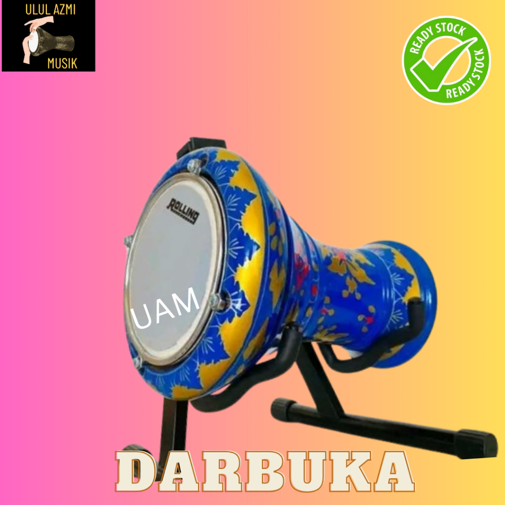 DARBUKA 6 INCH MIKA ROLLING  DARBUKA 6 INCH MURAH