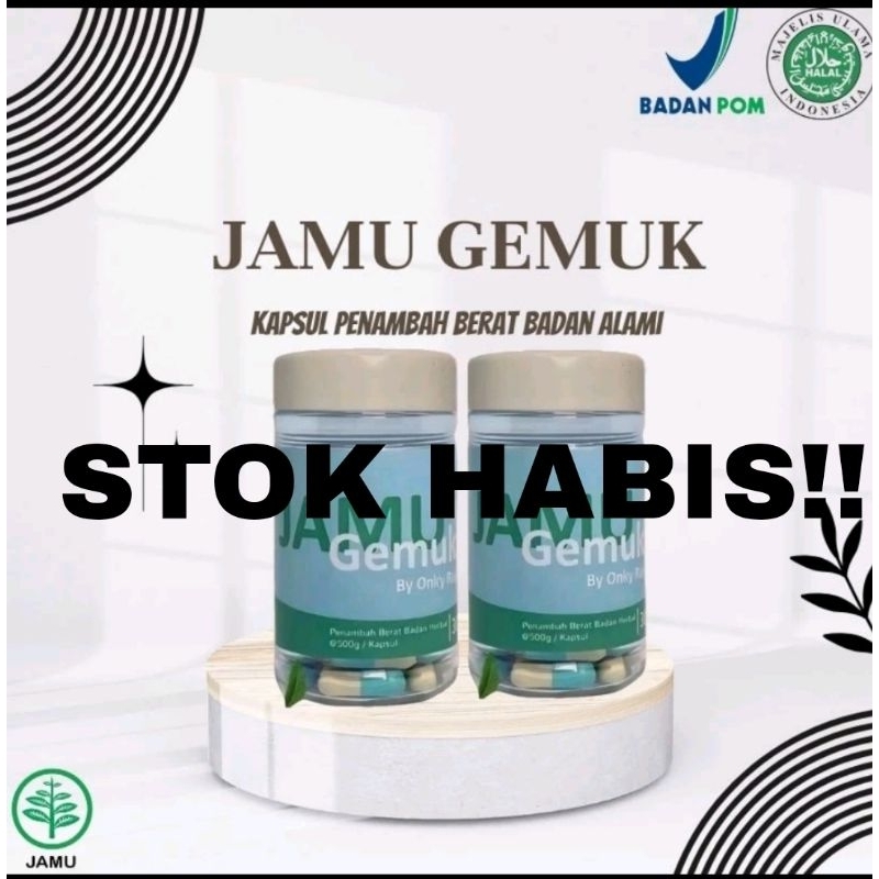 Jamu Gemuk by Onky Ray | Djamu BYOR | WG Product | Penggemuk Badan Alami