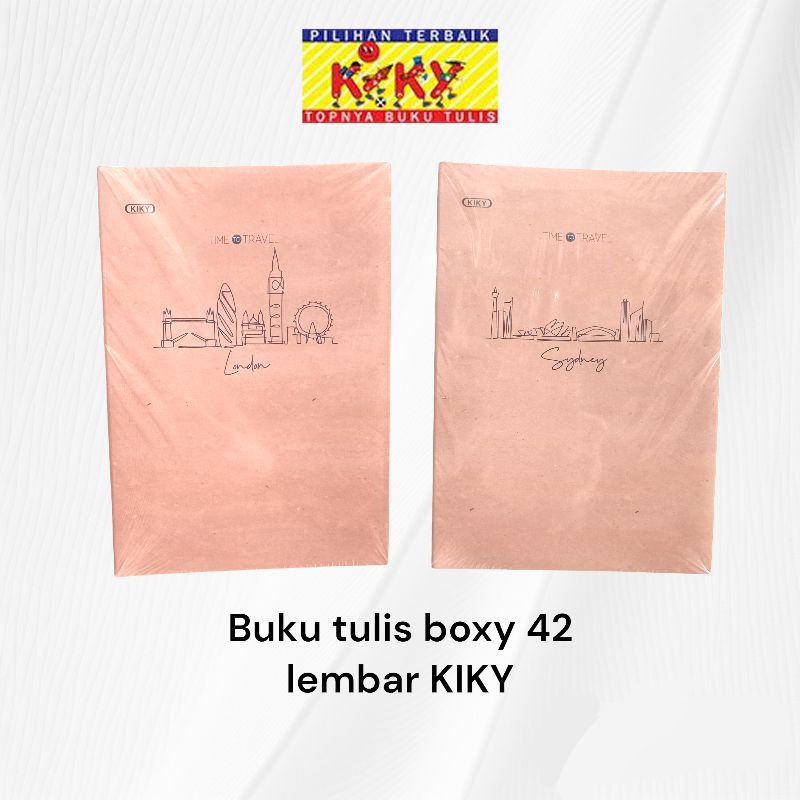 

ATK-POINT | KIKY BOXY BX Buku tulis Boxy/B5 42 Lembar isi 10 buku /1 pack