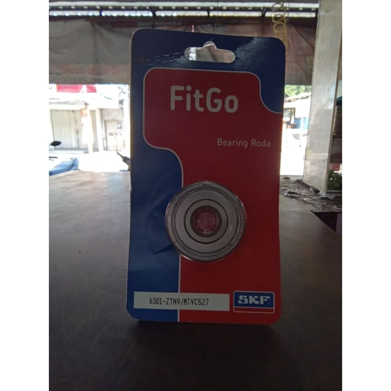 LAHER SKF FITGO 6301-Z BUAT DEPAN MOTOR GRAND/SUPRA,BELAKANG BEBEK YAMAHA