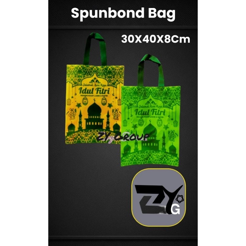 

TAS IDUL FITRI / SPUNBOND BAG LEBARAN 30X40 (Lusinan 12Pcs)