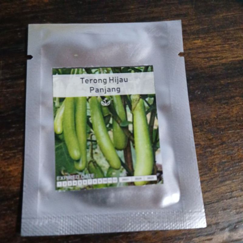 Bibit Benih Terong Hijau Panjang