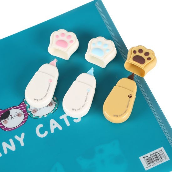 

M&G CORRECTION TAPE ACT75171 CUTE CATS PAW 6M X 5MM - TIPE EX KERTAS - PITA KOREKSI