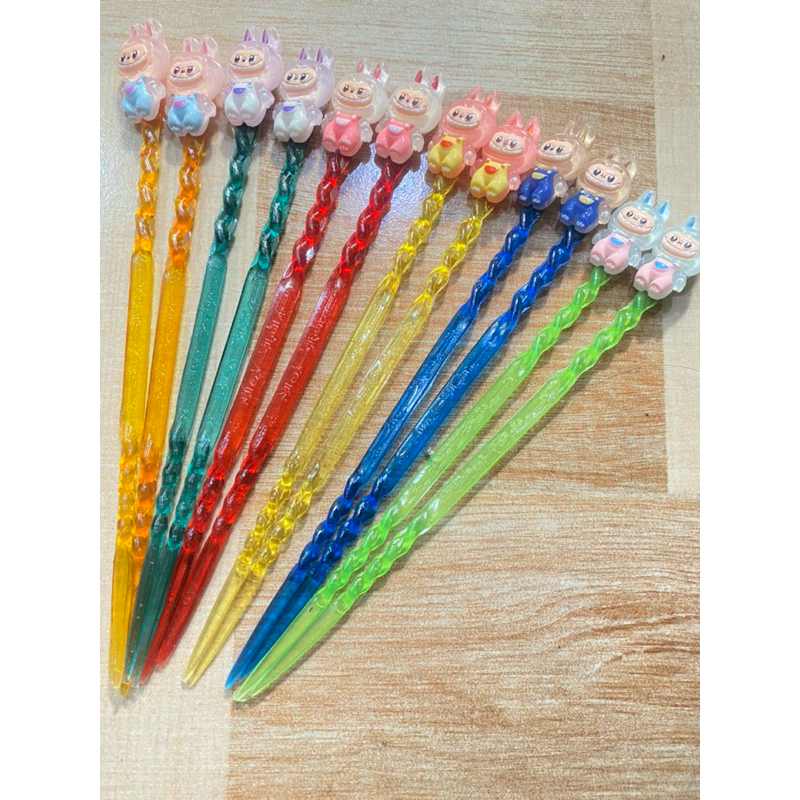 

12 pcs labubu Lusinan tuding baca/tunjukan kalam ngaji karakter labubu copy capy