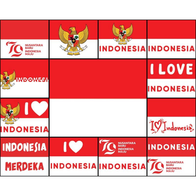 

STIKER PIPI MERAH PUTIH ISI 10 PCS