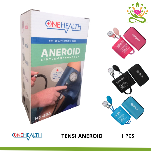 Onehealth Alat Tensi Tensimeter Aneroid Manual Tensi Meter Darah